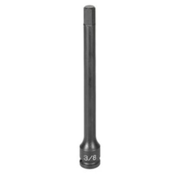 Eagle Tool Us Grey Pneumatic GY19106F 0.38 in. Drive x 0.31 in. x 6 in. Length Hex Driver GY19106F